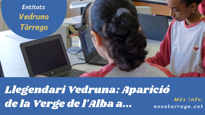Vedruna Tàrrega ens parla d'una llegenda