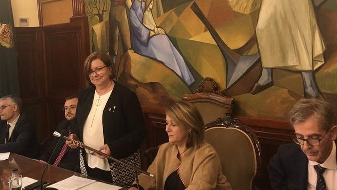 Rosa Maria Perelló ja és la presidenta de la Diputació de Lleida