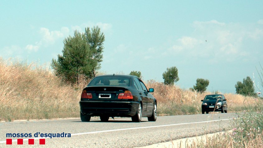 La imatge que va captar el radar del vehicle