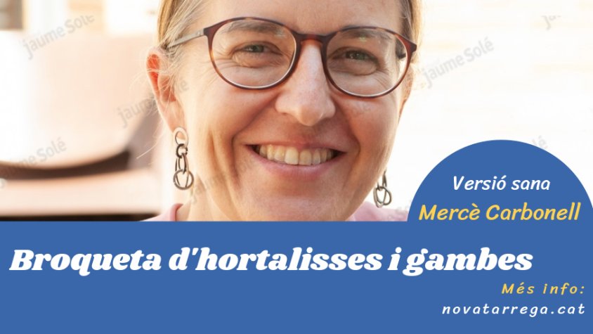 Mercè Carbonell ens proposa una recepta molt senzilla de preparar