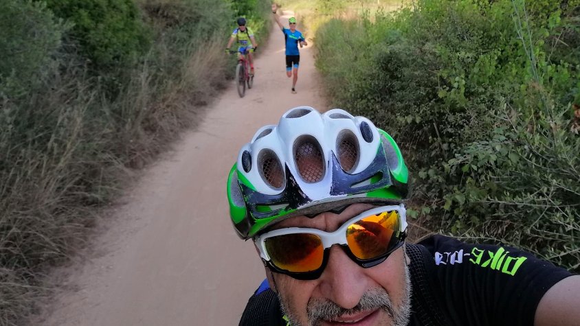 Alguns dels participants en la prova d'Agramunt