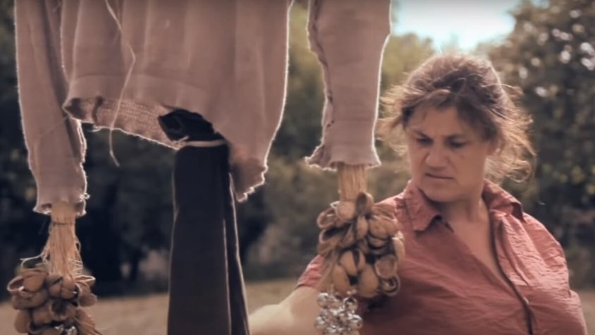 Fragment de 'L'espantall', una de les produccions de Cinema Rústic de Vallvidrera