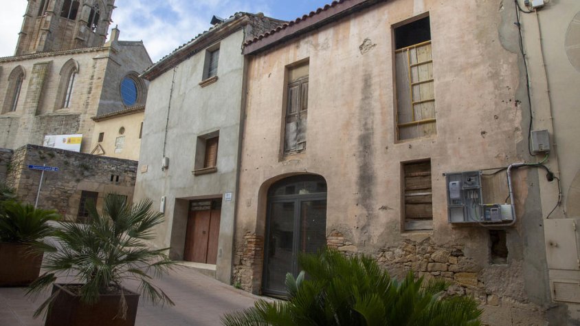 Imatge d'arxiu d'un carrer de Vallbona de les Monges
