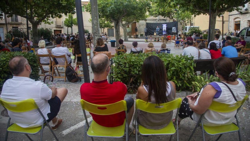 Imatge d'un dels actes de la festa major a Ciutadilla