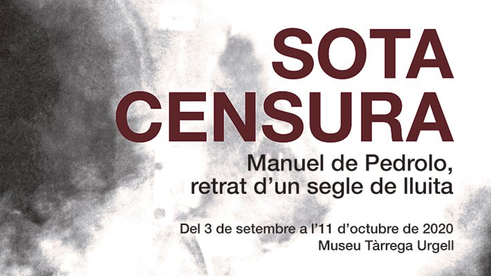El cartell de l'exposició, que es podrà visitar a Tàrrega fins a l'11 d'octubre