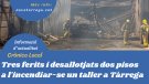 Obrim 'Crònica Local' parlant de l'incendi que va afectar un garatge la setmana passada a Tàrrega