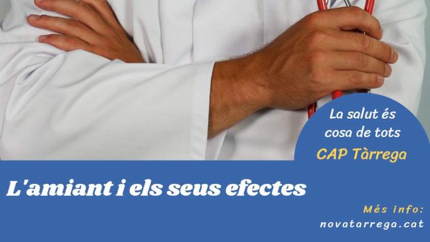 Parlem de l'amiant a 'La salut és cosa de tots'