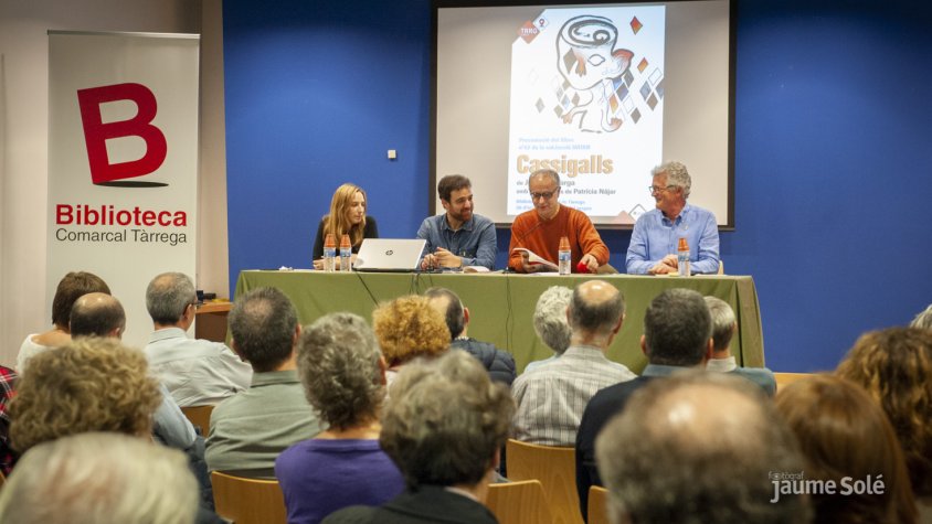 Nombrós públic va assistir a la presentació del llibre