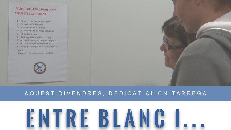 Lourdes Cardona dedica l''Entre Blanc i Negre' al Club Natació Tàrrega