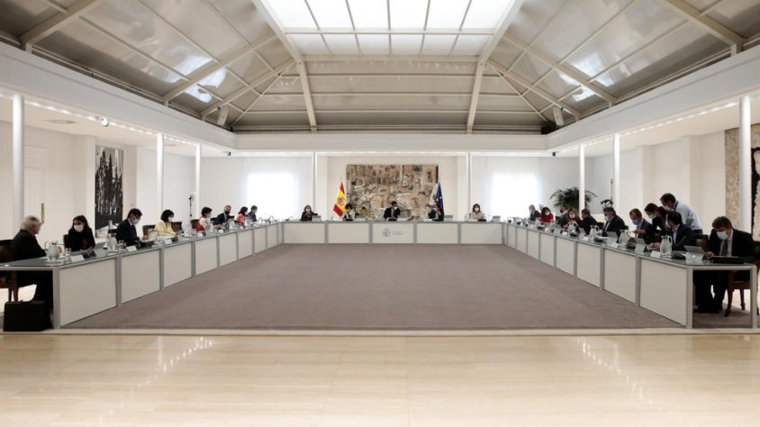 Imatge del Consell de Ministres d'ahir