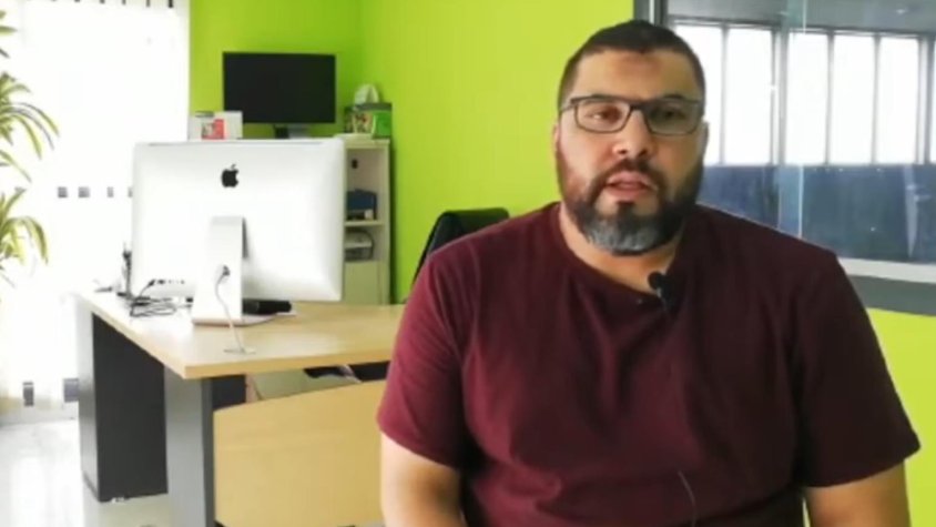 Captura d'un dels vídeos que s'han enregistrat
