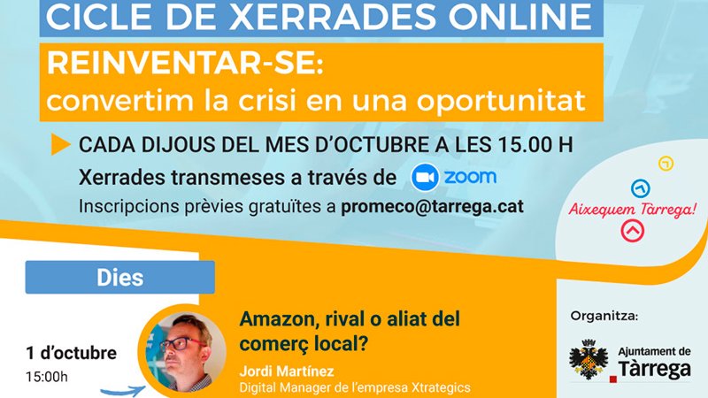 El cartell del cicle de xerrades