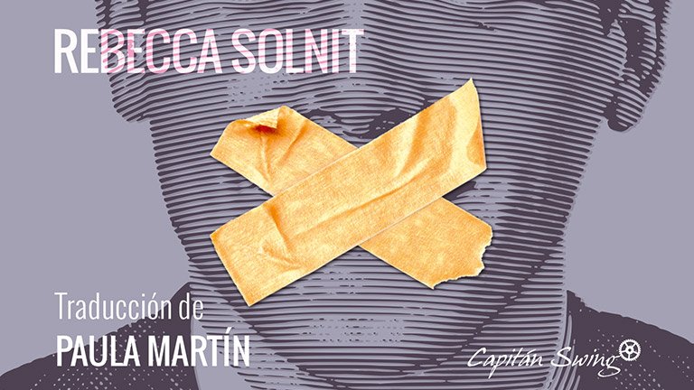 La portada del llibre de Rebecca Solnit "Els homes m'expliquen coses"