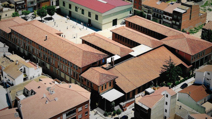 Vista de l'escola