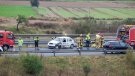 Un cotxe en direcció contrària causa un accident a l'A-2 a Tàrrega