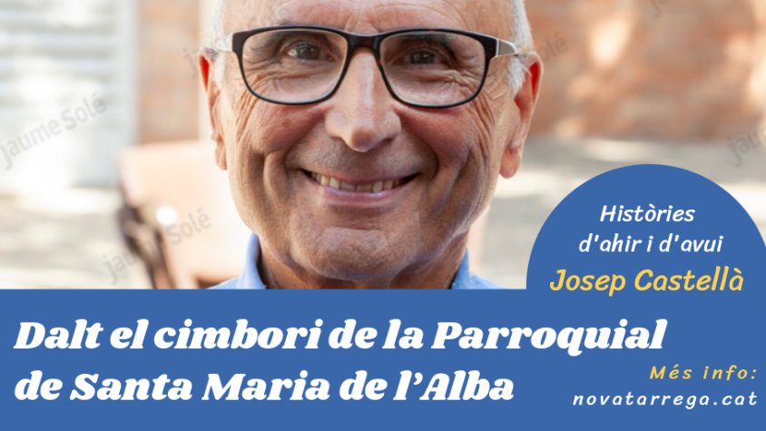 Josep Castellà comparteix la seva visita a les obres del cimbori de Santa Maria de l'Alba