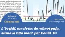 Obrim 'Crònica Local' parlant de l'increment del perill de rebrot a l'Urgell, que suma una nova mort