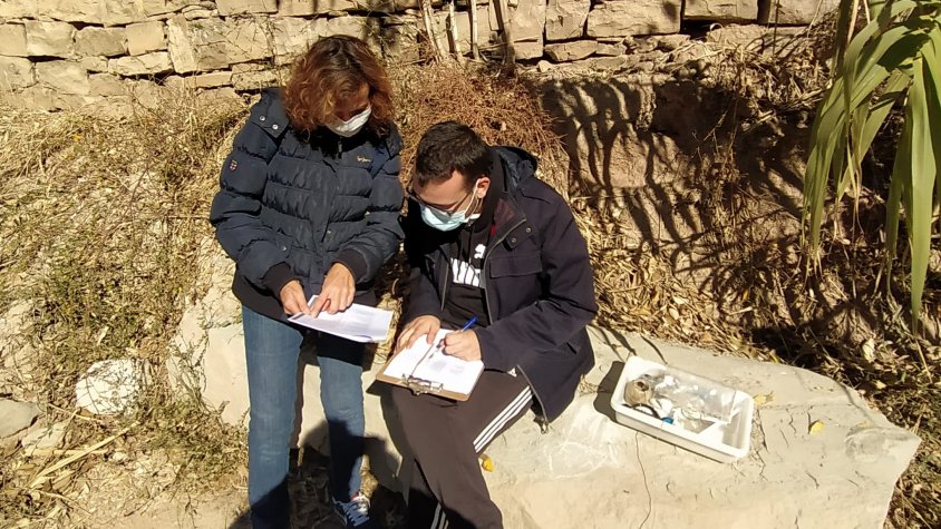 El GEMA va inspeccionar el riu dissabte