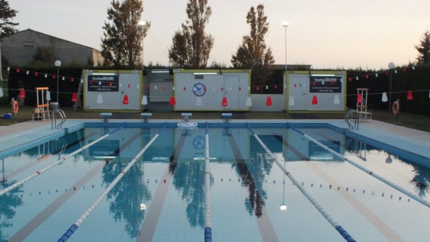 La piscina de Verdú que el CN Tàrrega ha climatitzat