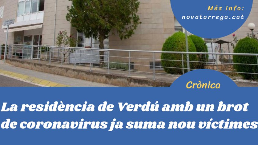 Obrim 'Crònica' parlant de l'evolució del brot de Covid en una residència de Verdú