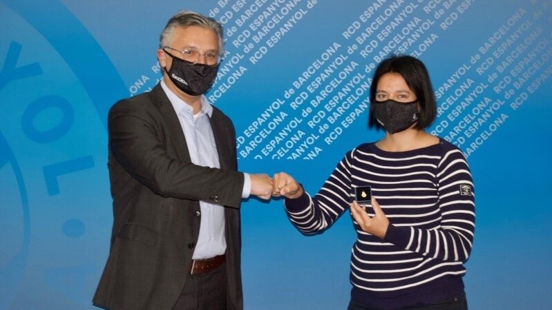 L'agramuntina Dolors Ribalta, nova ambaixadora de l'RCD Espanyol