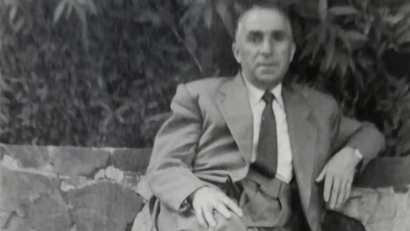 En Josep Devant Miralles l'any 1960, poc després d'haver tornat a Catalunya després de 20 anys d'exili