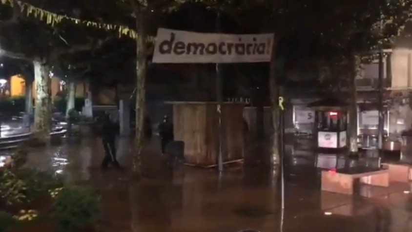 Captura del vídeo que circula per les xarxes socials