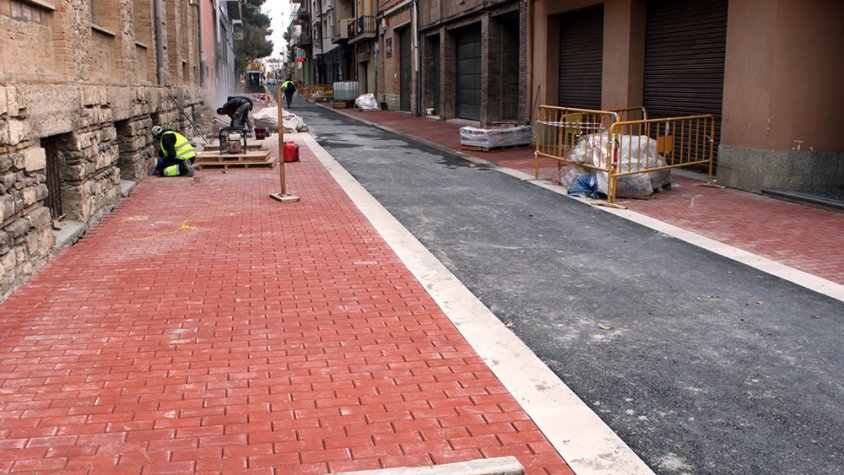 L'aspecte actual del carrer de Jacint Verdaguer