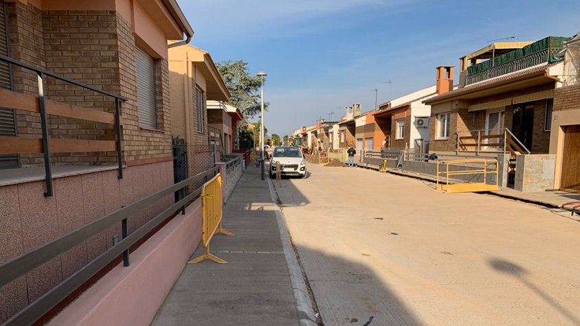 El Consell de l'Urgell preveu enllestir les obres dels carrers d'Urgell i Flors d'Urgell de Castellserà el mes que ve