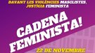 Tàrrega se suma diumenge a la Cadena Feminista i prepara una desena d'activitats per rebutjar les violències masclistes