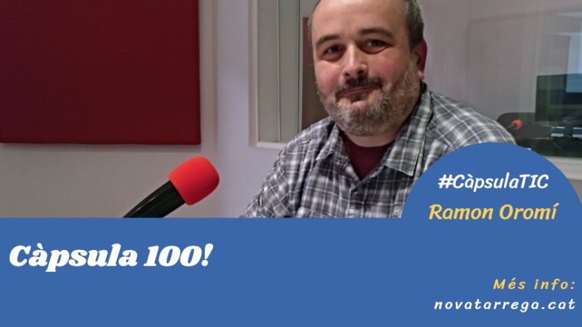 Ramon Oromí celebra la Càpsula TIC número cent