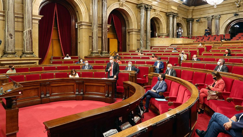 Primera sessió de control del nou curs polític al Parlament de Catalunya