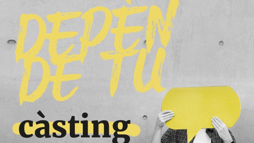 Cartell del càsting de la campanya