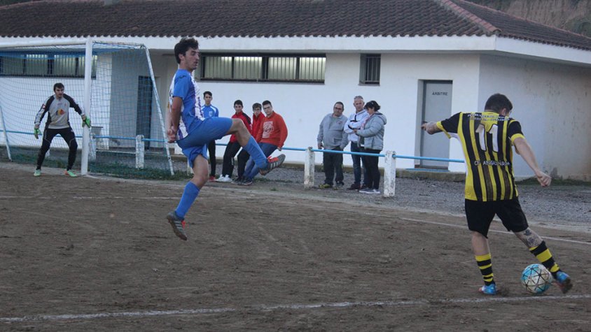 Un moment del partit