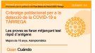 L'Ajuntament de Tàrrega habilita un formulari online per reservar torn al cribratge poblacional que es farà aquest cap de setmana
