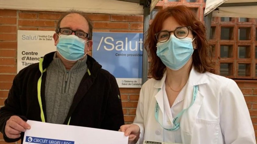 L'empresa avui ha lliutat entrades als professionals del CAP de Tàrrega
