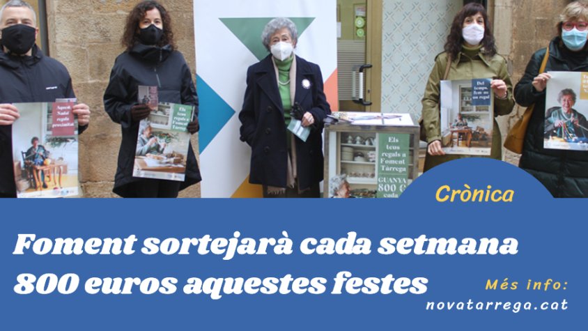 Obrim 'Crònica Local' parlant de la campanya de Nadal de Foment Tàrrega
