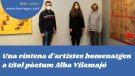 Obrim 'Crònica Local' parlant de l'exposició en honor d'Alba Vilamajó que acull el Museu Tàrrega Urgell