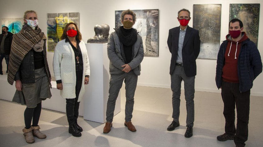 Inauguració ahir de la nova sala d’art Gerart Gallery de Tàrrega, amb obres de Gloria Cañadó