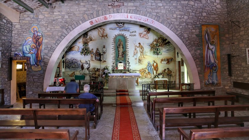 Capella de la Mare de Déu de la Font de la Salut. Balneari de Vallfogona de Riucorb