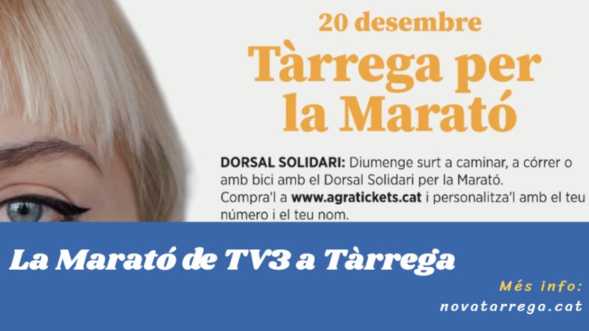 Agenta explica què ha preparat per La Marató