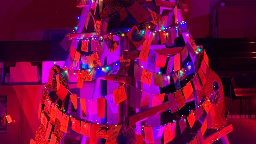 L'arbre de Nadal de l'ens comarcal