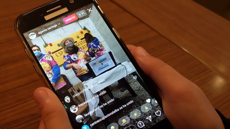 Els actes de La Marató organitzats per AgEnTa es van poder seguir a través d'Instagram