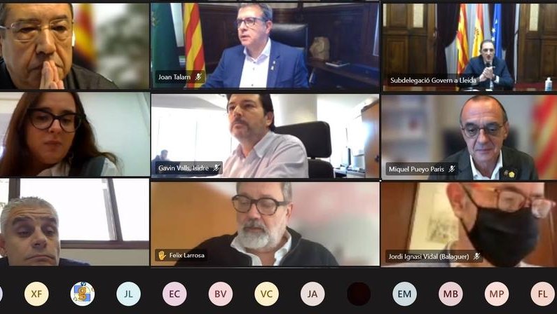 Representants d’algunes institucions de la comissió