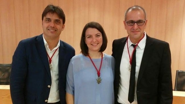 Jaume Folguera, Mireia Caus i Joan Palou