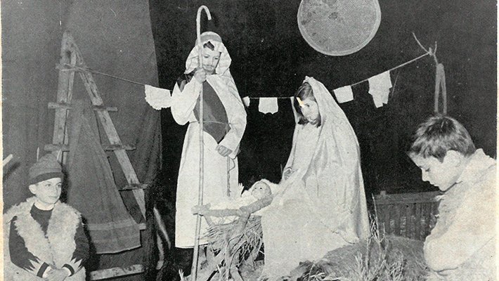 El Pessebre Vivent de la plaça de Sant Antoni de l'any 1970