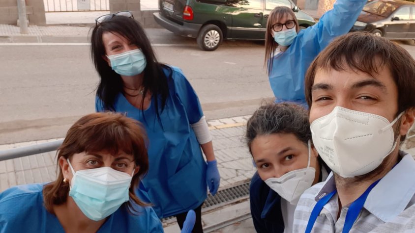 Ahir es va administrar la segona dosi de la vacuna a la residència Mare Marcel·lina de Verdú