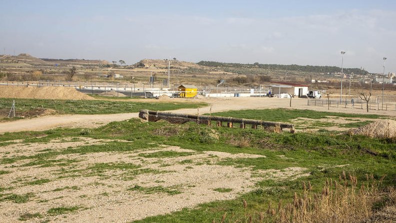 Els terrenys on es construirà la nova escola de Vilagrassa