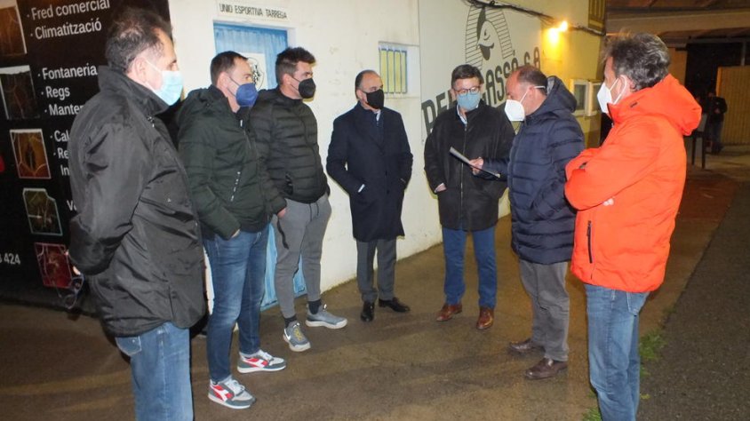 La junta directiva del Tàrrega es va reunir ahir al Municipal Joan Capdevila