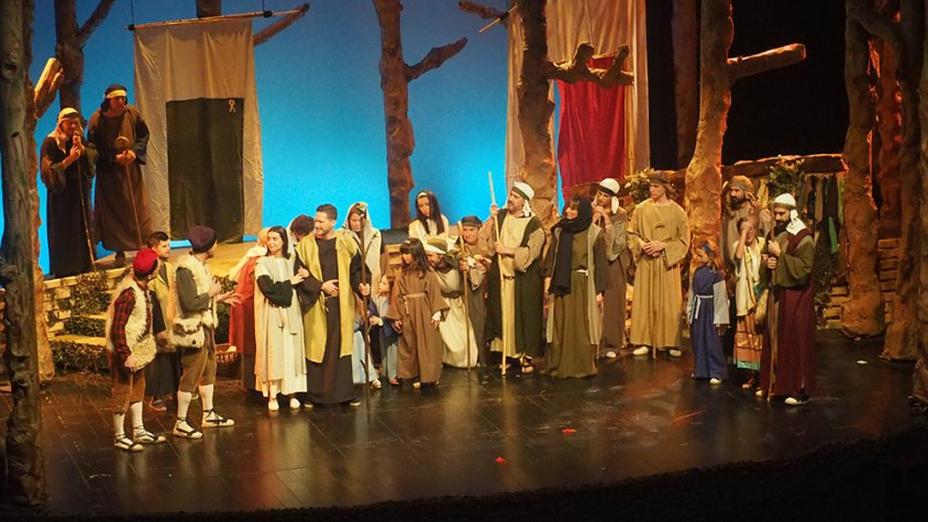 Representació de la darrera edició dels Pastorets, l'any 2019
